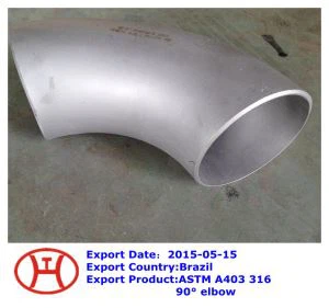 ASTM A403 316 90° الكوع